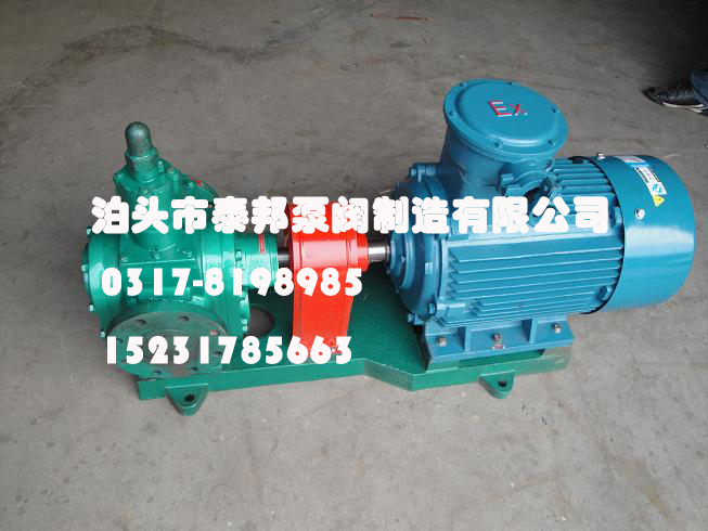YHB齿轮泵YHB33-0.6LY